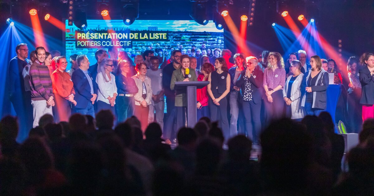 Photo de présentation de la liste de Poitiers Collectif